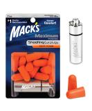 Mack's Maximum Protection Soft Foam Shooting Ear Plugs - 33 dB NRR for Hunting & Shooting - 7 Pairs with Travel Case - Buy Online on SooperMarket.com