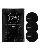 Face Halo | Reusable Makeup Remover Pads, Round Makeup Remover Pads for Heavy Makeup & Masks - Microfiber Makeup Remover Wipes for Mascara, Eye Shadow, Foundation (PRO) - Buy Online on SooperMarket.com