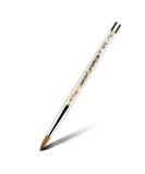 Premium #14 Kolinsky Sable Acrylic Nail Brush - Zobelhaar Nail Art Tool for Gel Manicure & Polish - Buy Online on SooperMarket.com