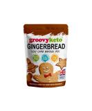 Groovy Keto Gingerbread Mix Sugar Free | Low Carb | Keto Friendly | Only 1.2g Net Carbs Per cookie | Keto Baking Mix Diabetic Friendly - 255g Pouch - Buy Online on SooperMarket.com