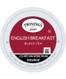 Twinings English Breakfast Tea K-Cup Pods for Keurig Caffeinated Smooth Flavourful Robust Black Tea 24 Count (Pack of 1) English Breakfast 24 Count (Pack of 1) - Buy Online on SooperMarket.com