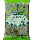 Puregro Whole Moong Beans 1.5kg - Premium Quality Legumes for Healthy Cooking - Buy Online on SooperMarket.com