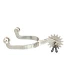 Tough 1 Kelly Silver Star Jingle Bob Spurs, Chrome Plated - Buy Online on SooperMarket.com