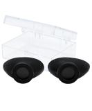 Super Sunnies Slim Flex UV Eye Protection FDA Compliant Individual Tanning Goggles Eyeshields (Black) - Buy Online on SooperMarket.com