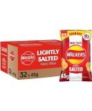 Walkers Crisps Grab Bags Lightly Salted 45% Less Salt 45g (32 Bags (1 Case)) 45 g (Pack of 1) - Buy Online on SooperMarket.com