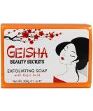 Geisha Kojic Acid Soap 7 oz - Skin Brightening Bar with Coconut Oil - Reduce Pigmentation on Face, Body, Hands, Knuckles - 7.1 Ounce - Buy Online on SooperMarket.com