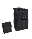 EXCELLENT ELITE SPANKER Molle Dump Pouch Drawstring Magazine Utility Pouch Folding Dump Pouch Waist Bag Black - Buy Online on SooperMarket.com
