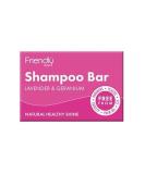 Buy 2 x Friendly Soap Natural Shampoo Bar - Lavender & Geranium 95g | Eco-Friendly Vegan International Shipping - Buy Online on SooperMarket.com