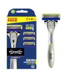 Wilkinson Sword Hydro 5 Skin Protection Sensitive Men's Razor with 3 Refills - Buy Online on SooperMarket.com