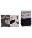 Bellody Minis - Small Mini Hair tie for stylish braided hairstyles & small braids (20 pieces - black/gray) - Women's hair ties in different colors - Buy Online on SooperMarket.com