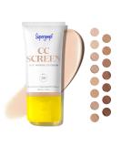 Supergoop! CC Screen SPF 50 - Mineral Color-Corrector & Tinted Moisturizer, 1.6 fl oz 100C - Buy Online on SooperMarket.com