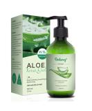 Organic Aloe Vera Gel 17oz - 99.75% Pure for Face Body & Hair | Deep Moisturizes & Sunburn Relief - Buy Online on SooperMarket.com