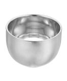 NOLITOY Stainless Steel Shaving Cream Foaming Bowl | Men's Double-Wall Shaving Mug & Accessories for Smooth Shave - Buy Online on SooperMarket.com