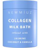 Creamy Coconut Collagen Milk Bath Soak Powder Moisturize & Soften Skin  Vanilla Jasmine Luxury Spa Bubble Bath Salt Mother's Birthday Christmas Relaxation Gifts for Women Perfect Stocking Stuffers - Buy Online on SooperMarket.com