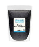 Organic Black Turtle Beans 500g | Certified Organic by Fenbrook Organic - Buy Online on SooperMarket.com