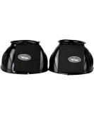 Marengos Bell Boots - Set of 2 | Black Rubber Horse Gear | International Shipping Available - Buy Online on SooperMarket.com