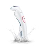 Women's Electric Shaver | Bikini Trimmer & Razor for Face, Legs, Underarms | Wet & Dry Rechargeable Lady Shaver - Blue/White - Buy Online on SooperMarket.com