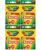 Crayola Classic Color Pack Crayons 24 Count - Pack of 4 - Buy Online on SooperMarket.com