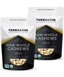 Terrasoul Superfoods Organic Raw Whole Cashews 4lb Sweet and Fresh 2lb Pack (2 Pack) - Buy Online on SooperMarket.com
