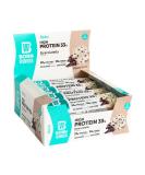 BornWinner Keto High Protein Bar - Stracciatella Low Carb 31% Protein 20g Protein & 18g Fiber per Bar - 12x60g Pack - International Shipping Available - Buy Online on SooperMarket.com