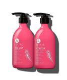 Luseta Keratin Shampoo and Conditioner for Color Treated Damaged & Dry Hair, Keratin Hair Treatment for Smoothing & Nourishing, Free of Sulfates, Paraben and Gluten 2 X 16.9Oz Keratin Smooth 16.9 Fl Oz (Pack of 2) - Buy Online on SooperMarket.com
