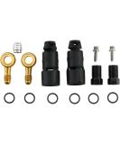 Jagwire Pro Quick-Fit Adapter-Avid XX Unisex Adult Banjo Fitting Kit, Black - Buy Online on SooperMarket.com