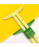 YEQIN 5-in-1 Sliding Gauge Measuring Sewing Tool - Style 1 | Essential Sewing Accessories - Buy Online on SooperMarket.com