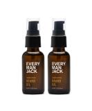 Every Man Jack Sandalwood Beard Oil - Moisturizing & Softening Formula with Shea Butter & Coconut Oil for a Natural Shine - Buy Online on SooperMarket.com
