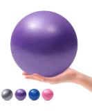 9-Inch Mini Yoga Ball for Home Exercise Pilates & Physical Therapy - Purple - Buy Online on SooperMarket.com