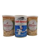 Allinson Easy Bake Yeast Tin 2X100G + Free SAF Active Yeast 125g | Fast Action | Makes 14 Loaves | Vegetarian & Vegan Friendly - Buy Online on SooperMarket.com