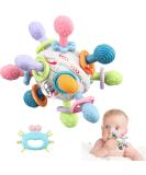 Greifball Baby toys sensory bite ring toys silicone bite ring motor skills Montessori early education toys baby bass baby toys for babies from 3-18 months. - Buy Online on SooperMarket.com