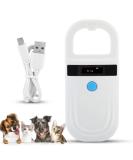 Agatige Pet Microchip Scanner RFID EMID Reader 134.2kHz Rechargeable Animal Chip ID Scanner Handheld RFID Reader for Animal/Pet/Dog/Cat with 128 Tag Information Storage - Buy Online on SooperMarket.com