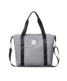 SONARIN Large Capacity Waterproof Baby Changing Bag - Stylish Satchel with Stroller Straps, Changing Mat & Travel Convenience in Grey - Buy Online on SooperMarket.com