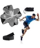 TOOLSSIDE Speed Parachute for Speed Training 48 - Running Speed Chute with Carrying Bag for Kids, Youth, and Adults - Buy Online on SooperMarket.com