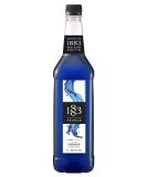 1883 Maison Routin Premium Blue Curacao Flavoured Syrup for Home Cocktail Making Mocktails & Desserts PET 1L - Buy Online on SooperMarket.com