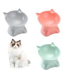 3 PCS Raised Cat Bowl Elevated Cat Feeding Bowls with Stand Tilted Pet Dog Cat Bowl Anti-Tipping Anti Vomit Cat Food Bowl Feeding Water Bowl Cat Dishes 15 Tilted Raised Cat Feeder - Buy Online on SooperMarket.com