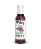 Organic Rose Syrup 16.4 oz (464g) - Perfect for Lattes, Tea, Shaved Ice - Vegan, Non-GMO, Gluten-Free - BPA-Free Bottle - Rose Flavor - 16.4oz Bottle - Buy Online on SooperMarket.com