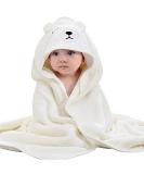Zuimei Hooded Baby Towel - Soft Cute Animal Design for Newborns - Boy and Girl Birthday Gift - Bear Pattern - Buy Online on SooperMarket.com