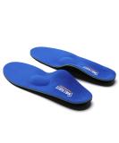 Valsole Orthotic Insole High Arch Foot Support Soft Medical Functional Insoles Insert for Severe Flat Feet Plantar Fasciitis Feet Pain Foot Valgus for Man and Woman (7.5-8 UK-270mm Blue) 7.5-8 UK-270mm Blue - Buy Online on SooperMarket.com