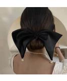 BUAJIUBUA Big Bow Hair Clip with Pearl Dangling for Women & Girls - Prom Hair Accessory - Buy Online on SooperMarket.com