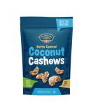 Platinum Kettle Cooked Coconut Cashews - Plant-Based Protein Snack | Healthy Fiber | 13 oz Resealable Pouch for Home Office Gym & School - Ship Internationally - Buy Online on SooperMarket.com