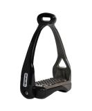 Acavallo Opera Titanium Shock Absorbing Balance Stirrups Black 12cm - Buy Online on SooperMarket.com