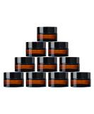 Tuakimce 10 Pack 30ml Refillable Cosmetic Glass Cream Containers with Lid - Ideal for Creams Lotions & Essential Oils - Buy Online on SooperMarket.com