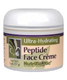 NutriBiotic Peptide Face Creme Ultra-Hydrating 2 oz (57 g) - Buy Online on SooperMarket.com