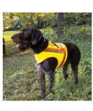 Reflective vest for dogs dog warning vest AKAH size 2 for terriers yellow - Buy Online on SooperMarket.com