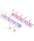 BQAN 2 Set Nail Holder for Painting Nails  Aurora Acrylic Nail Stand for Press on / Fake Nail Tips Training / Nails Display with 96 Pcs Reusable Adhesive Putty - Buy Online on SooperMarket.com