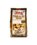 Taralli by Flora 8.5oz - Italian Snacks Cracker - All Natural Oven Baked - Savory Snack - Cholesterol Free - (Fennel) - Buy Online on SooperMarket.com