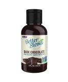 NOW Foods, Better Stevia Liquid, Dark Chocolate, Zero-Calorie Liquid Sweetener, Low Glycemic Impact, Certified Non-GMO, 2-Ounce - Buy Online on SooperMarket.com