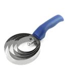 QWORK Double-sided curry comb horse brush 4 rings with soft touch handle - Buy Online on SooperMarket.com