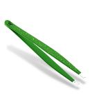 Wamza Slanted Eyebrow Tweezers - Stainless Steel Precision Hair Pluckers for Women & Men - Green Glitter - Buy Online on SooperMarket.com